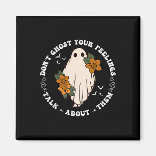 Íman Fantasma Seus Sentimentos Groovy Spooky Season Men