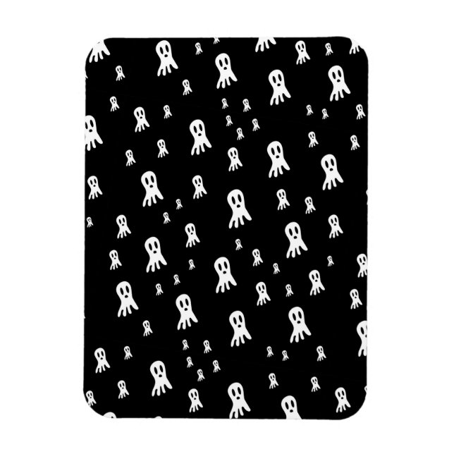 Íman Fantasma Sombrio de Halloween  (Vertical)