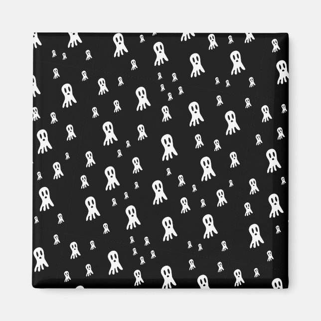 Íman Fantasmas do Dia das Bruxas Escuros (Frente)