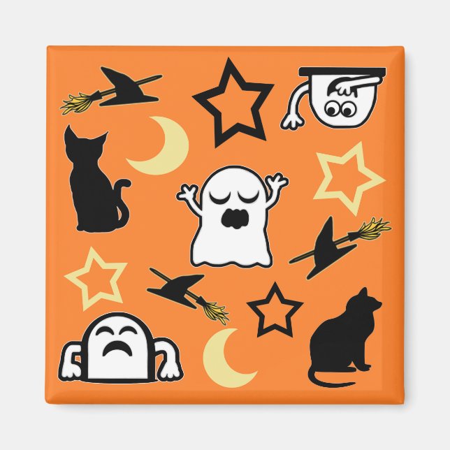 Íman Fantasmas E Gatos (Frente)