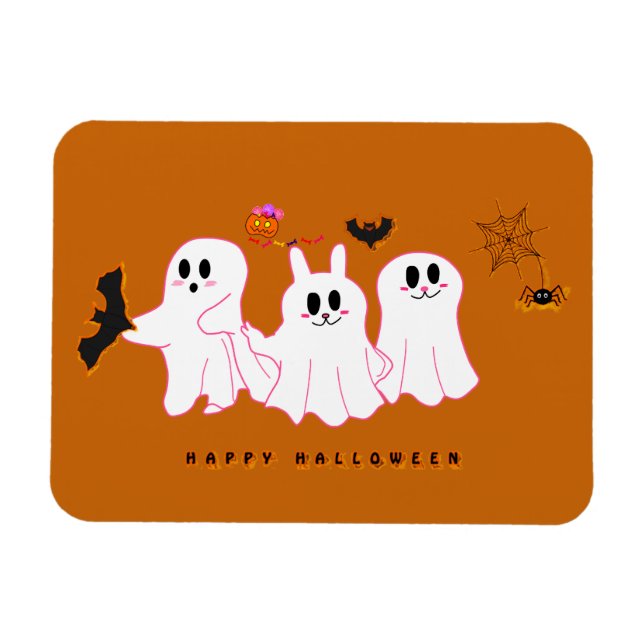 Íman Fantasmas Engraçados Possuindo Uma Imagem | Imagem (Horizontal)