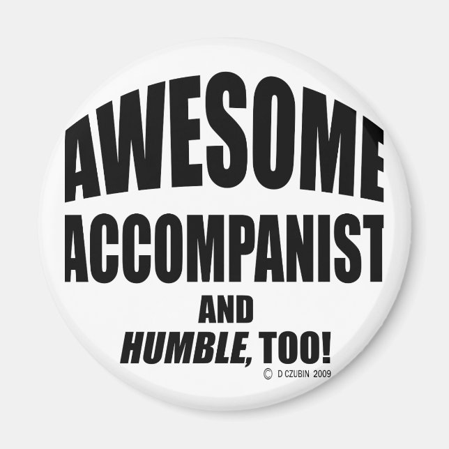 Íman Fantástico Acompanhante (Frente)