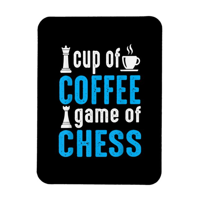 Íman Fantástico Jogo De Conselho - Xícara De Café (Vertical)