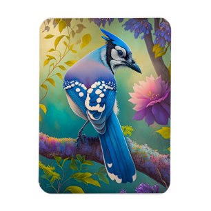 Íman Fantasy Birds Blue Jay
