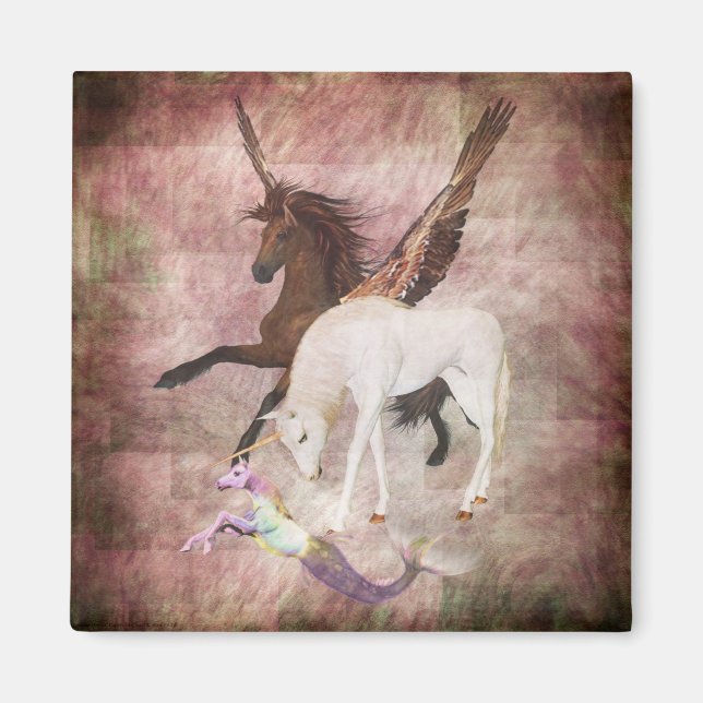 Íman Fantasy Horses (Frente)