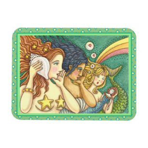 ÍMAN  FANTASY MERMAID SISTERHOOD SHARING SECRET WISDOMS