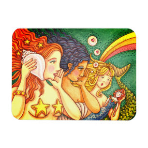 ÍMAN FANTASY MERMAID SISTERHOOD SHARING SECRET WISDOMS