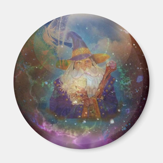 Íman Fantasy Wizard (Frente)