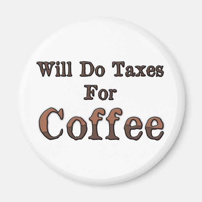 Íman Fará Impostos Para O Café (Frente)