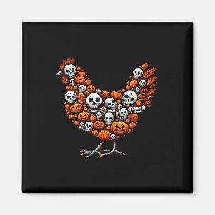 Íman Farinha-De-Feira-De-Frango-Do-Halloween