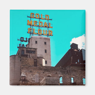 Íman farinha de medalha de ouro