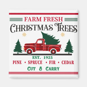 Íman Farm Fresh Christmas Trees Cut and Carry - Truck M