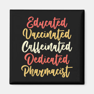 Íman Farmacêutico de Cota Gráfica de Vintage Funny Vaci