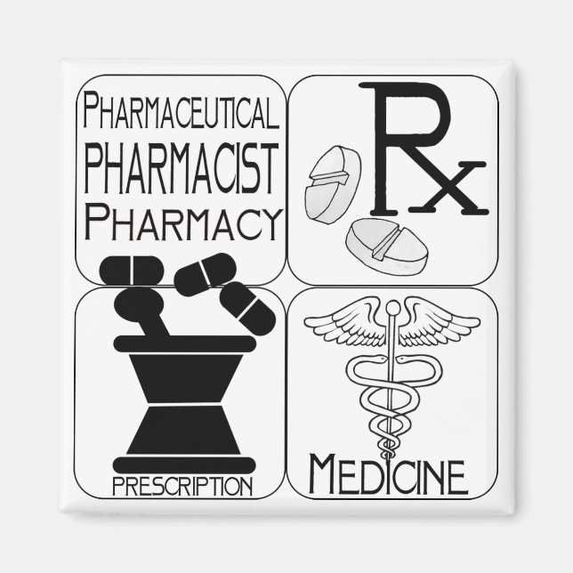Íman Farmacêutico LOGO (Frente)