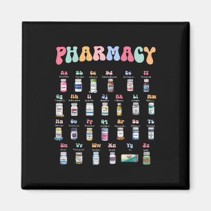 Íman Farmácia Alfabeto Médico Farmacêutico
