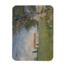 Íman Farmhouse em um Wheatfield por Vincent Van Gogh