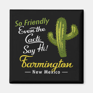 Íman Farmington Cactus Funny Retro