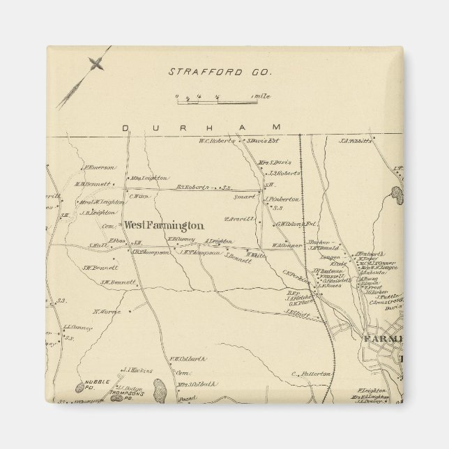 Íman Farmington, Strford Co (Frente)