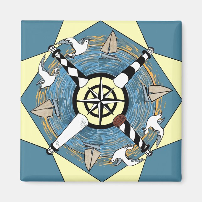 Íman Faróis de NC- ímã (Frente)