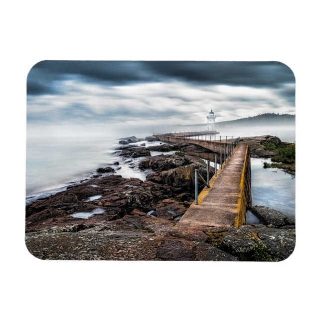 Íman Faróis | Farol Grand Marais Minnesota (Horizontal)