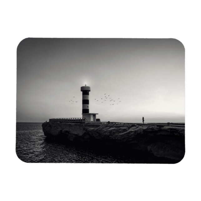 Íman Farol ao pôr do sol (Horizontal)