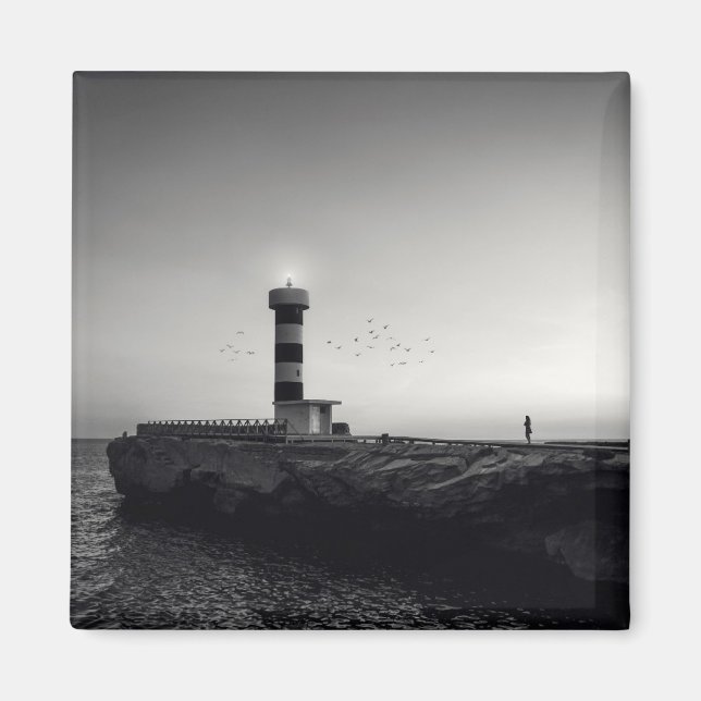 Íman Farol ao pôr do sol (Frente)