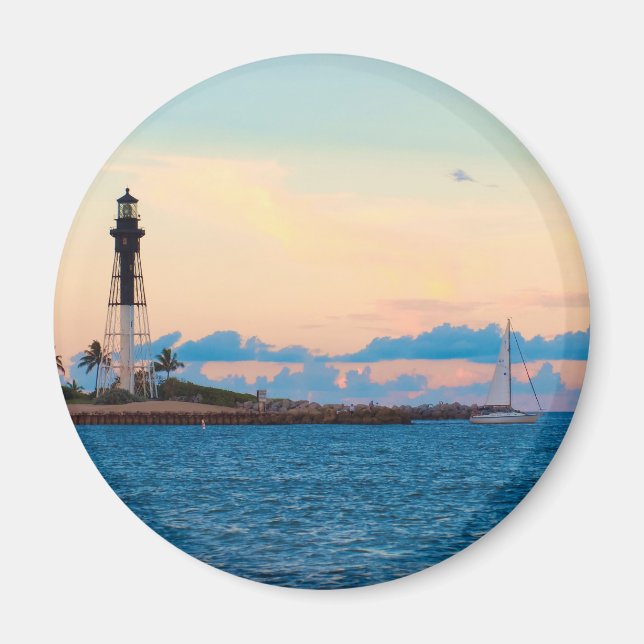 Íman Farol ao pôr do sol (Frente)