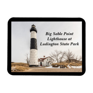 Íman Farol Big Sable Point em Ludington