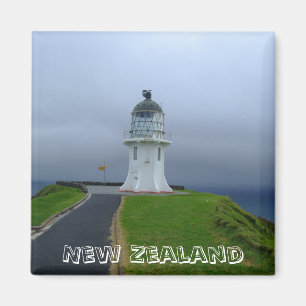 Íman Farol Cabo Reinga, NZ (Imã de geladeira)