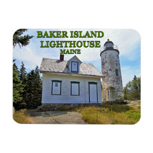Íman Farol da Ilha Baker, Maine