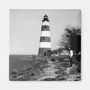 Íman Farol da ilha de Sapelo