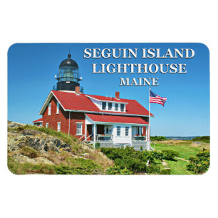 Íman Farol da ilha de Seguin, ímã de Maine Flexi