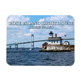 Íman Farol da Ilha rosa, Rhode Island