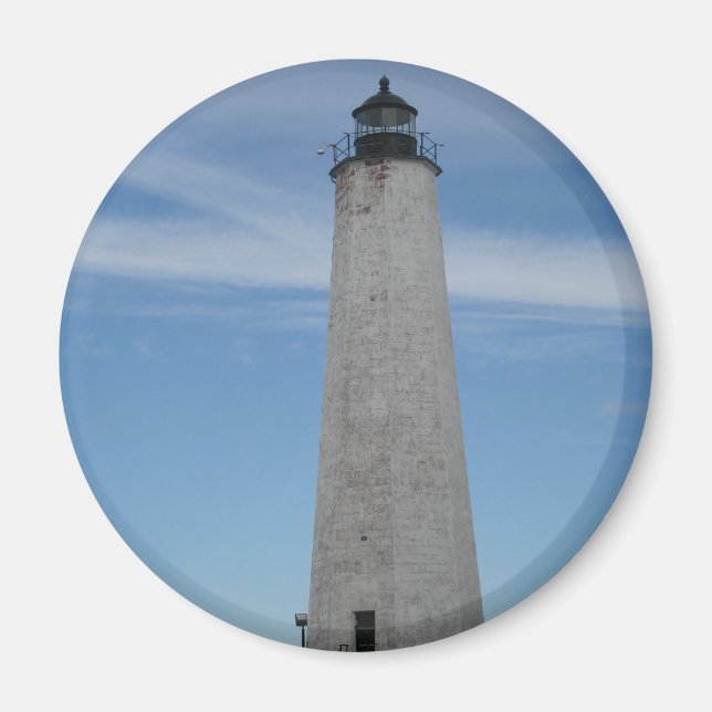 Íman Farol de 5 milhas New Haven CT Harbor (Frente)