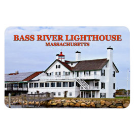 Íman Farol de Bass River, Massachusetts Flexi Magnet