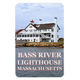 Íman Farol de Bass River, Massachusetts Flexi Magnet