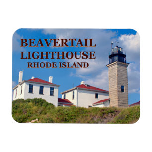 Íman Farol de Beavertail, Rhode - Flexi-Ímã da ilha