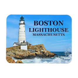 Íman Farol de Boston, Massachusetts Flex Magnet