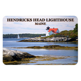 Íman Farol de Cabeça de Hendricks, Maine Flexi Magnet