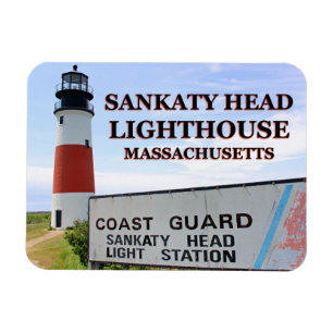 Íman Farol de Cabeça Sankaty, MÃES Flex Magnet Nantucke