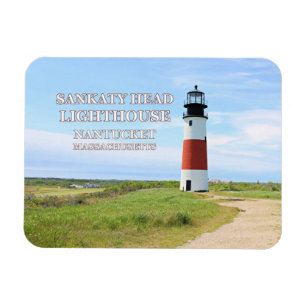 Íman Farol de Cabeça Sankaty, MÃES Flex Magnet Nantucke