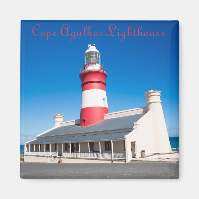 Íman Farol de Cape Agulhas (Frente)