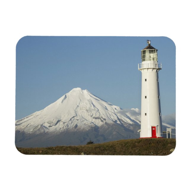 Íman Farol de Cape Egmont e Mt Taranaki / Mt (Horizontal)