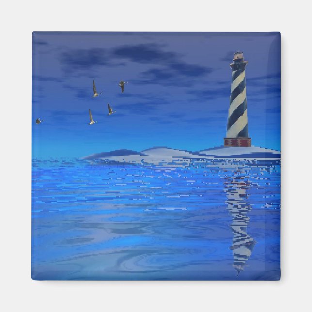 Íman Farol de Cape Hatteras (Frente)