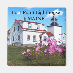 Íman Farol de Forte, Maine Magnet