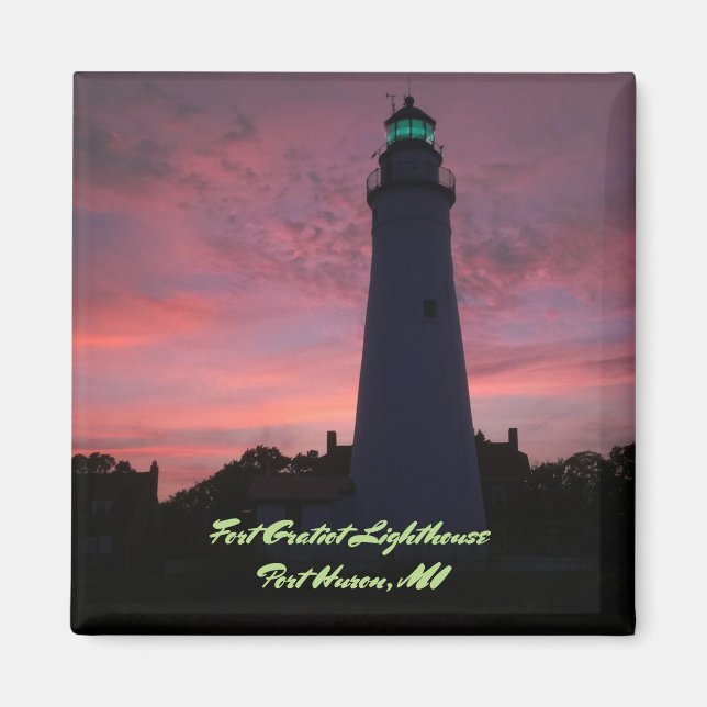 Íman Farol de Gratiot Fort (Frente)