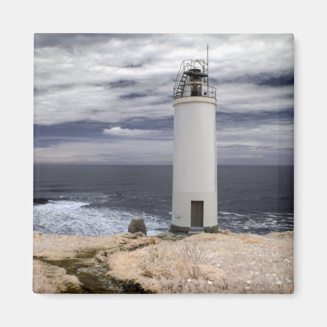 Íman Farol de Laxe | Galiza, Espanha (Frente)