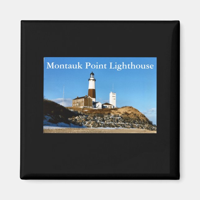 Íman Farol de Montauk Int Nova York (Frente)