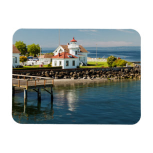 Íman Farol de Mukilteo, Mukilteo, Washington, EUA
