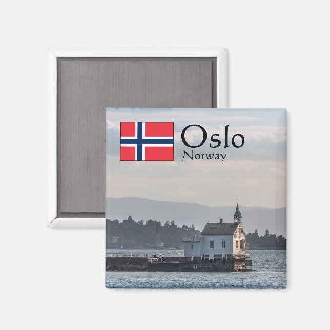 Íman Farol de Oslo (Front/Back)